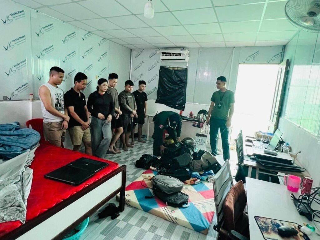 Cambodia Cracks Down on Online Scam Operations, Arrests 10 Foreign Nationals