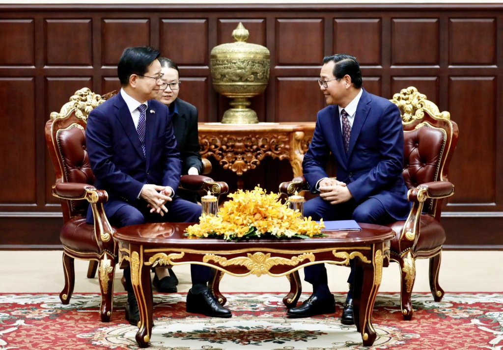 Cambodian Justice Minister Reaffirms Commitment to Eradicating Online Scams to South Korean Ambassador