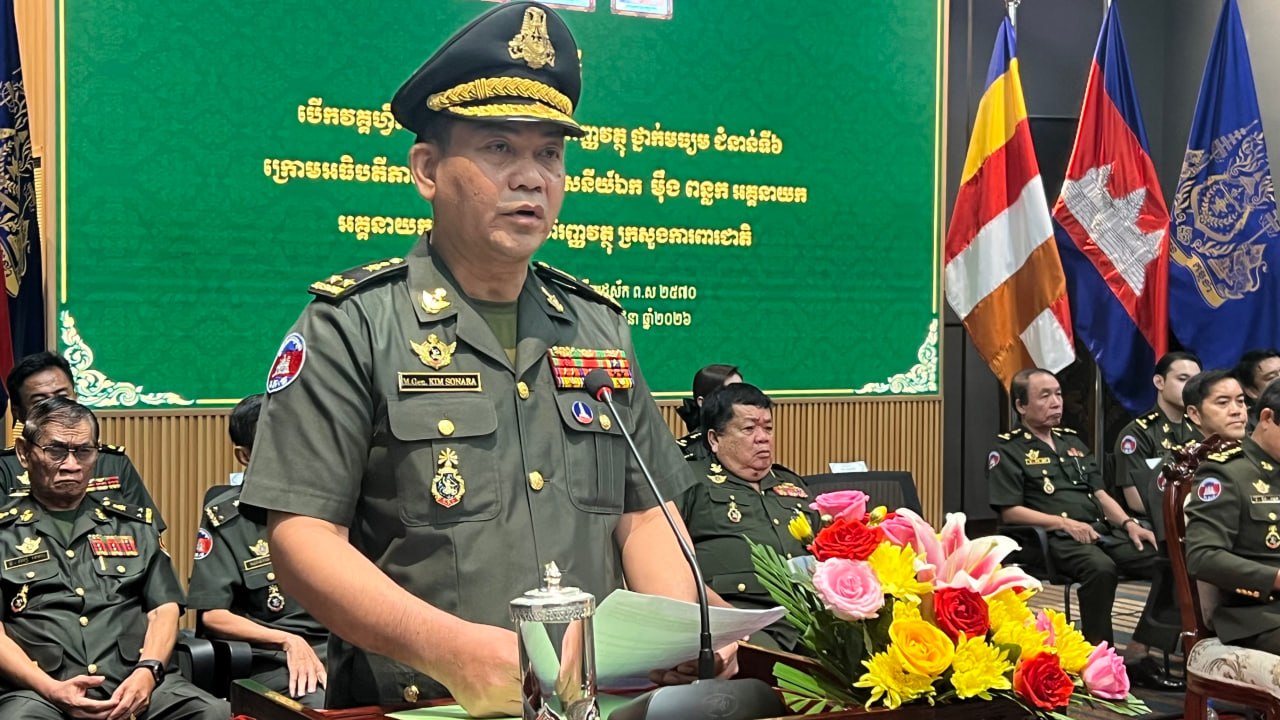 カンボジア国防省、軍の財務担当者向け中級研修を開講