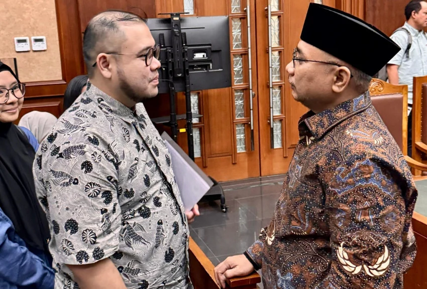 Ibam Accompanies Gus Yaqut in Court, Hopes Judge Considers DEN's Proposal on Corruption Definition