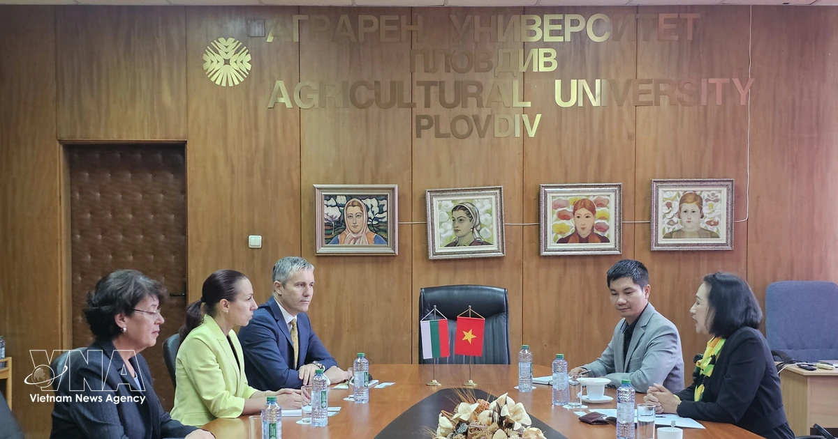 Vietnam, Bulgaria Ink MoU to Boost Agricultural Cooperation