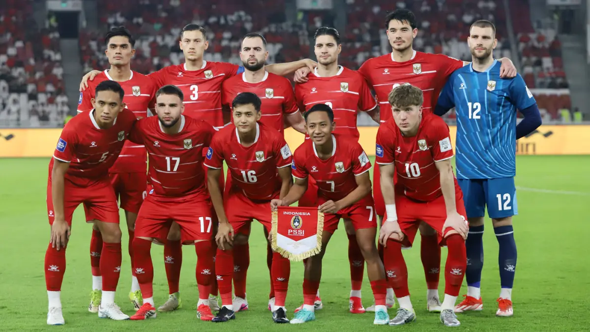 サッカーアジアカップ2027抽選結果:インドネシア代表、日本と同組のグループFに決定
