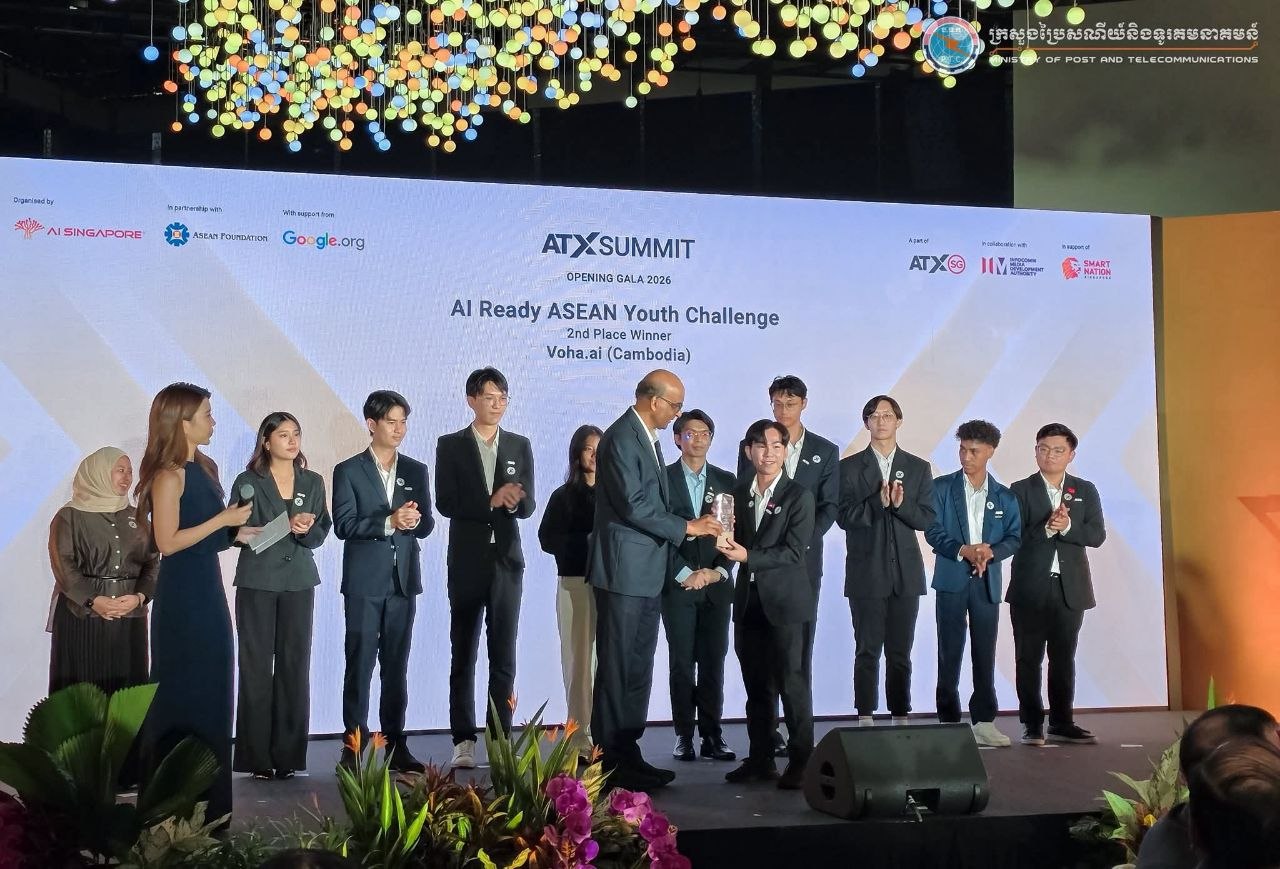 Cambodian Students Clinch Second Place in ASEAN AI Youth Challenge