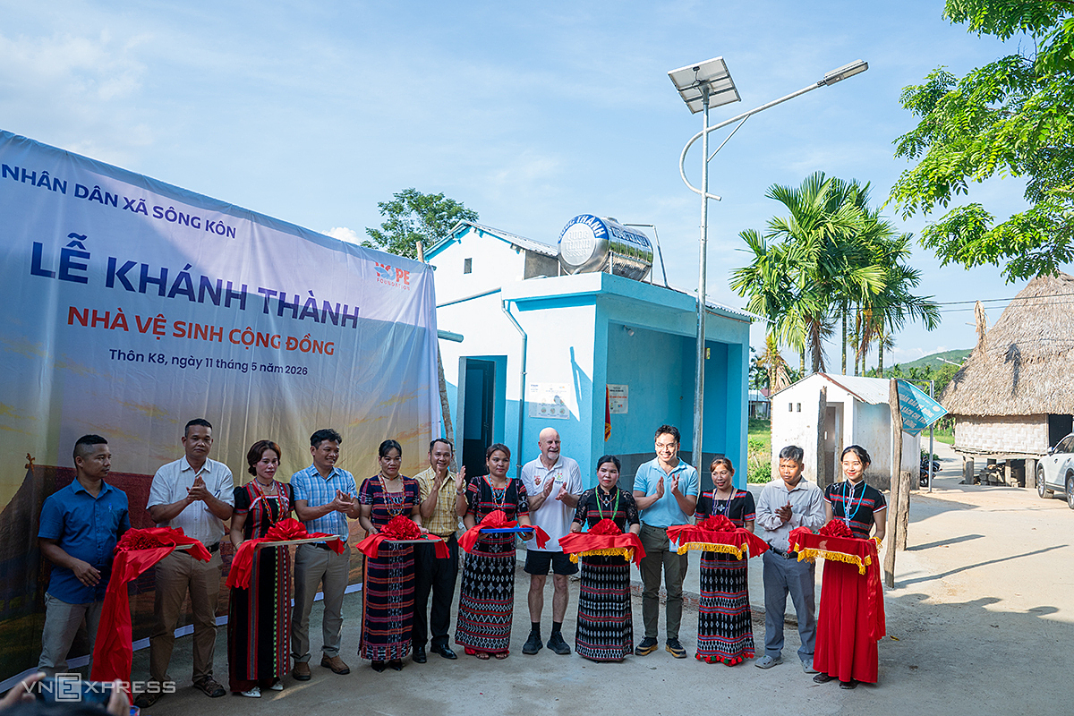 Community restroom inaugurated in Da Nang commune