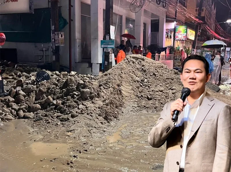 プーケット・パトン地区で大規模土砂災害、1000万バーツ超の被害