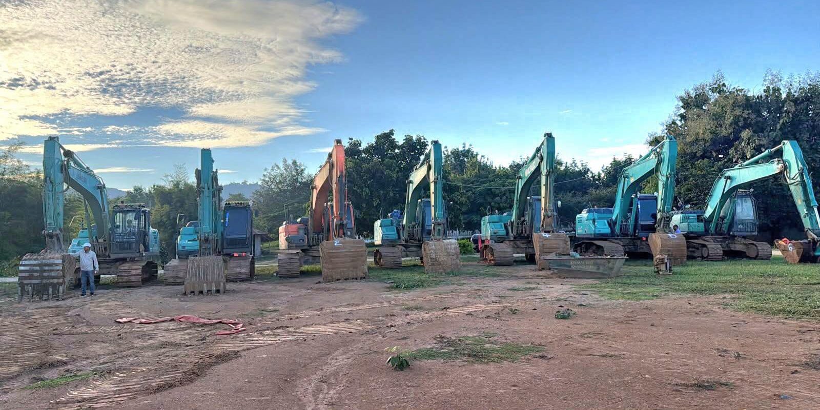 Laos Cracks Down on Illegal Gold Mining, Seizes 23 Excavators