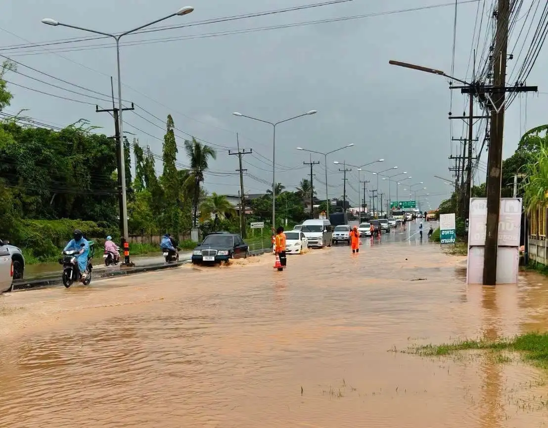 タイ北部を襲った豪雨、北部5県に甚大な被害