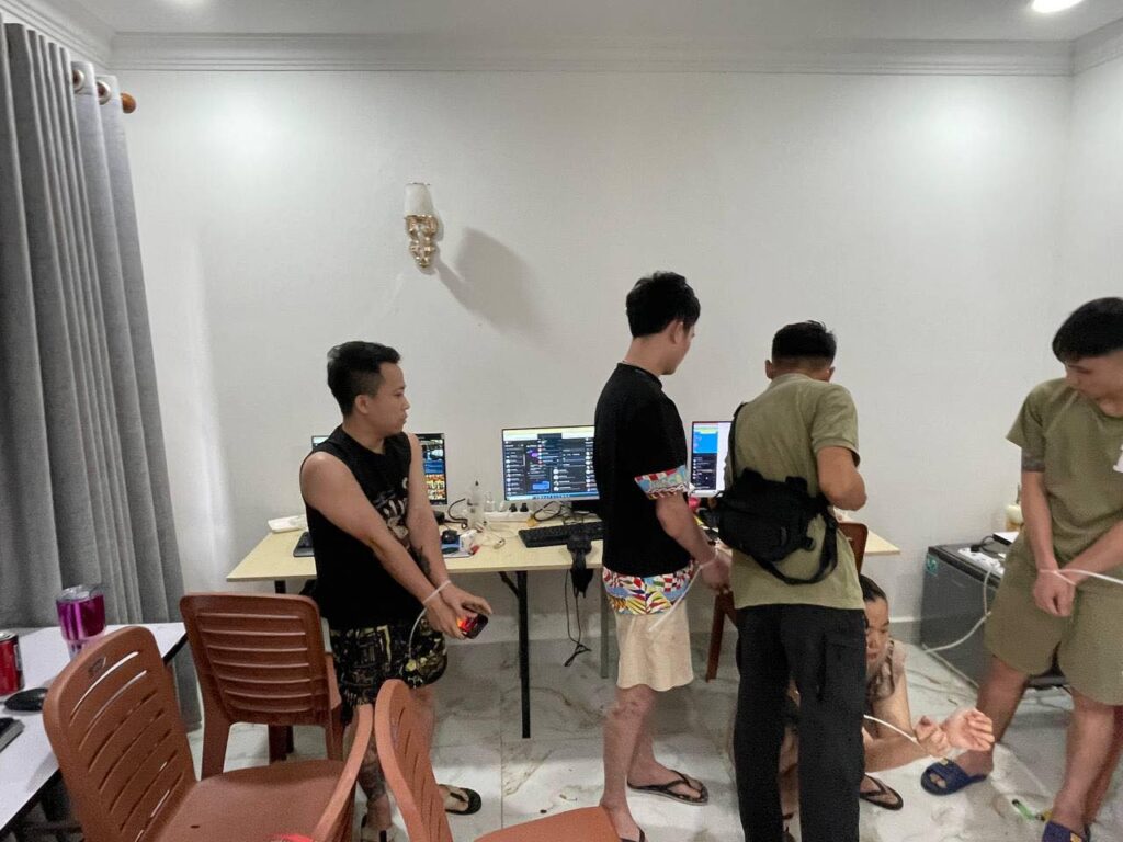 Dozens Arrested in Cambodia's Svay Rieng Province for Online Scams