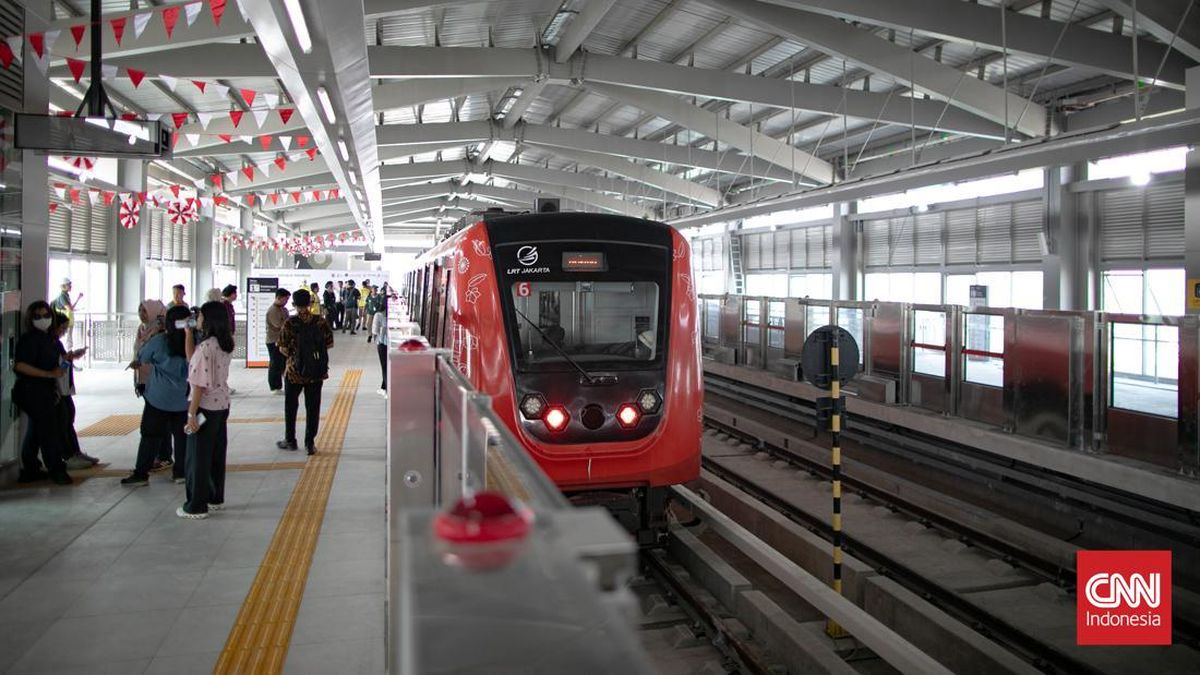 Jakarta LRT's Kelapa Gading-Manggarai Line to be Inaugurated by President Prabowo on August 26