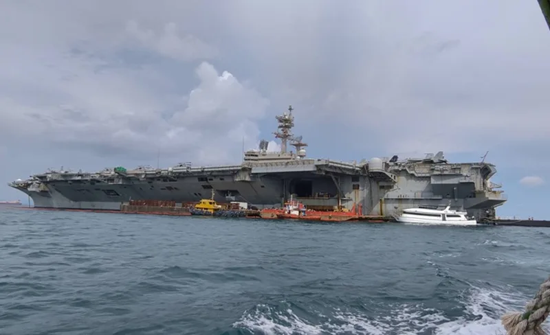 米海軍空母、タイとの関係強化へ - 艦艇一般公開で交流深める
