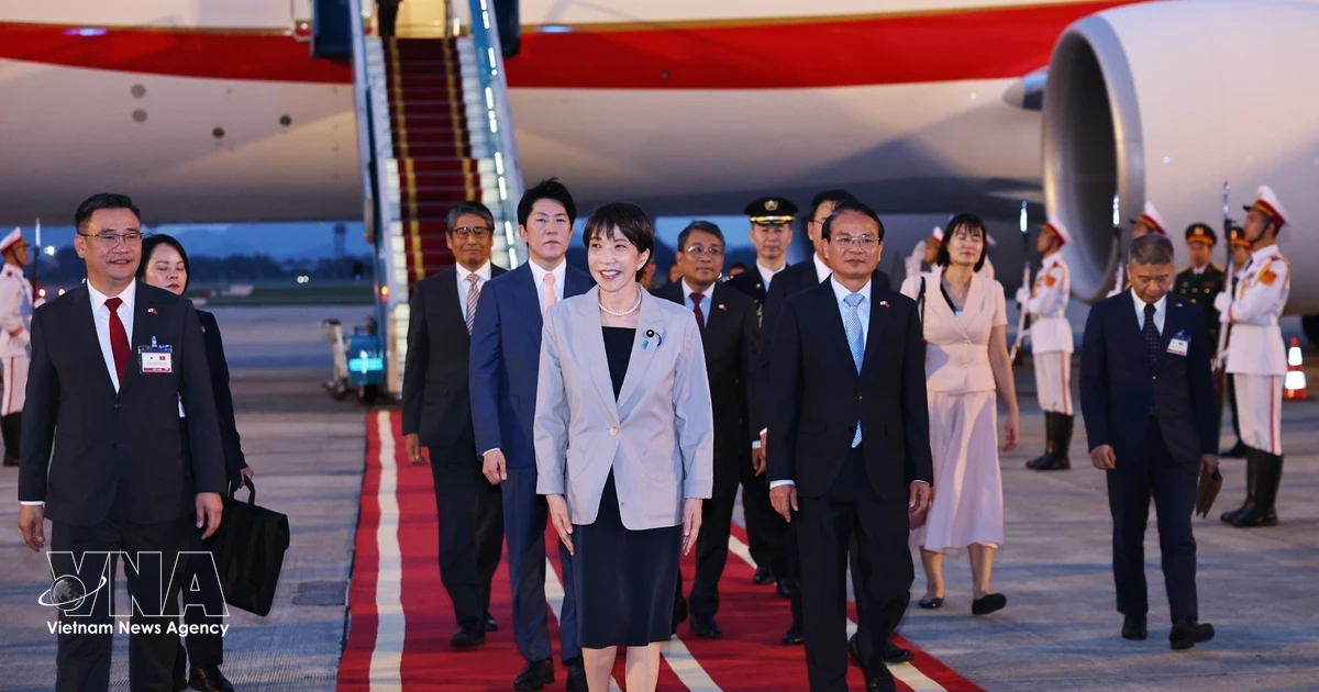 Japanese PM Takaichi Visits Vietnam, Raising Hopes for Laos through Enhanced Mekong Cooperation