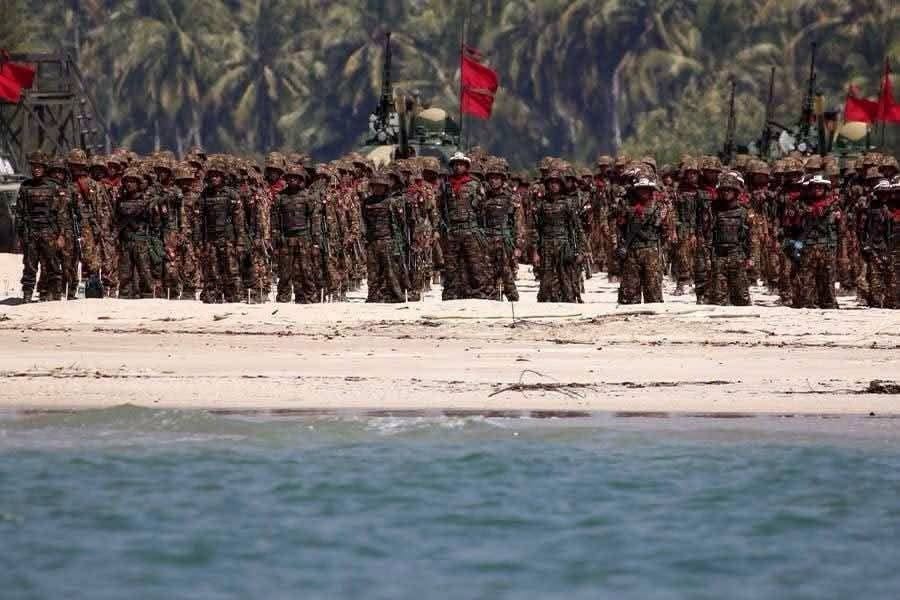 ミャンマー国軍、ラカイン州での作戦名を「ヤンナインアウン」と呼称