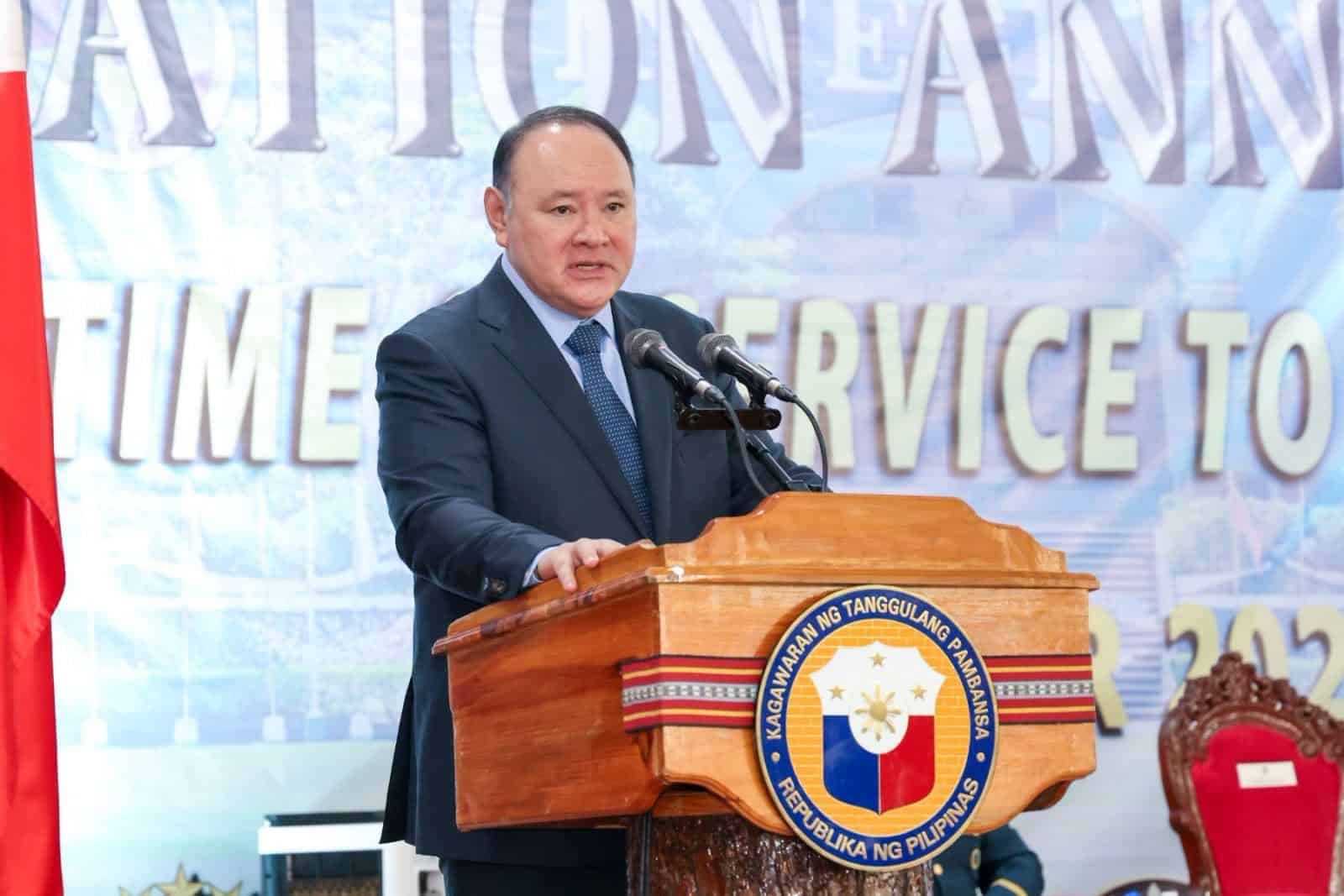 Teodoro Urges PMA Cadets to Pursue Ambitious Defense Plans, Reject Defeatism