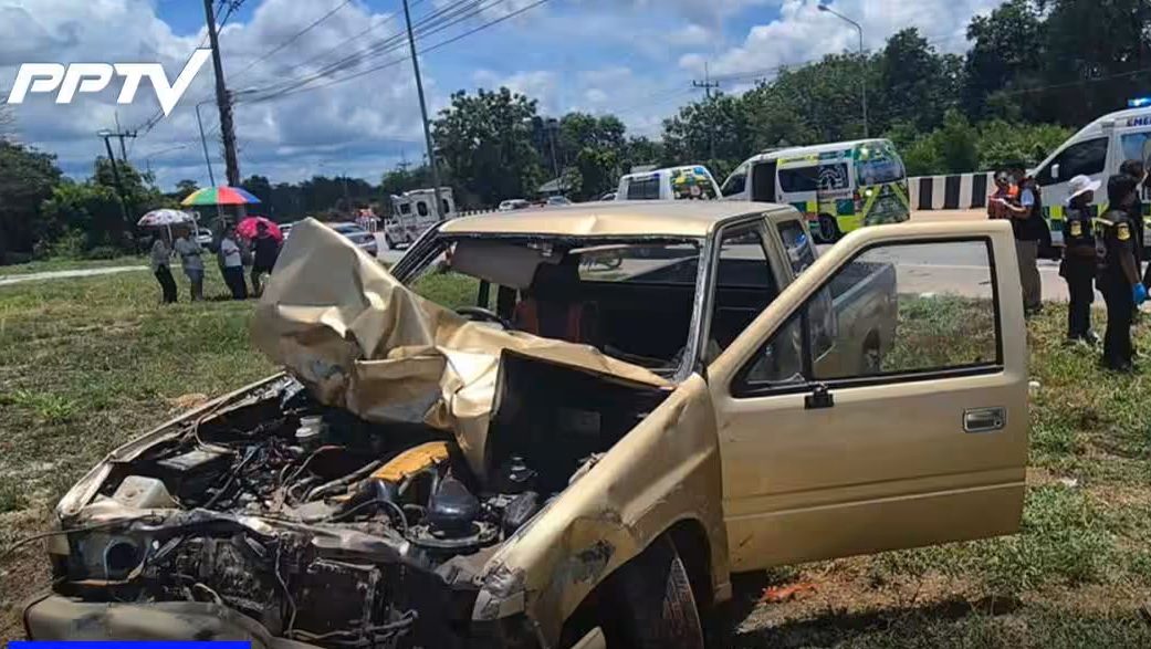 タイで悲劇:11歳少年がトラックを盗み僧侶8人死亡させる事故
