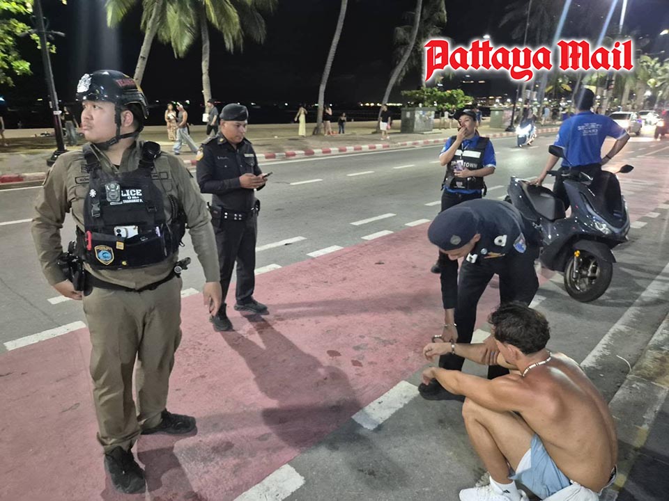 Pattaya authorities intervene to quell beach road brawl
