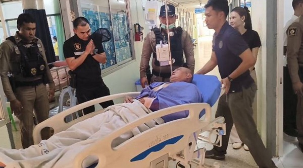 Man on Drugs Attacks Mother in Thailand; Responding Officer Injured