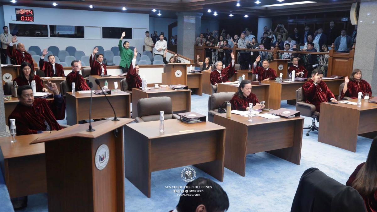 ガッチャリアン上院議長、ドゥテルテ副大統領弾劾裁判の監視を国民に呼びかけ