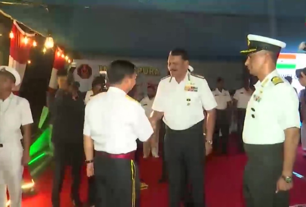 Strengthening Bilateral Ties: Myanmar and Indian Navies Hold Goodwill Dinner in Thilawa