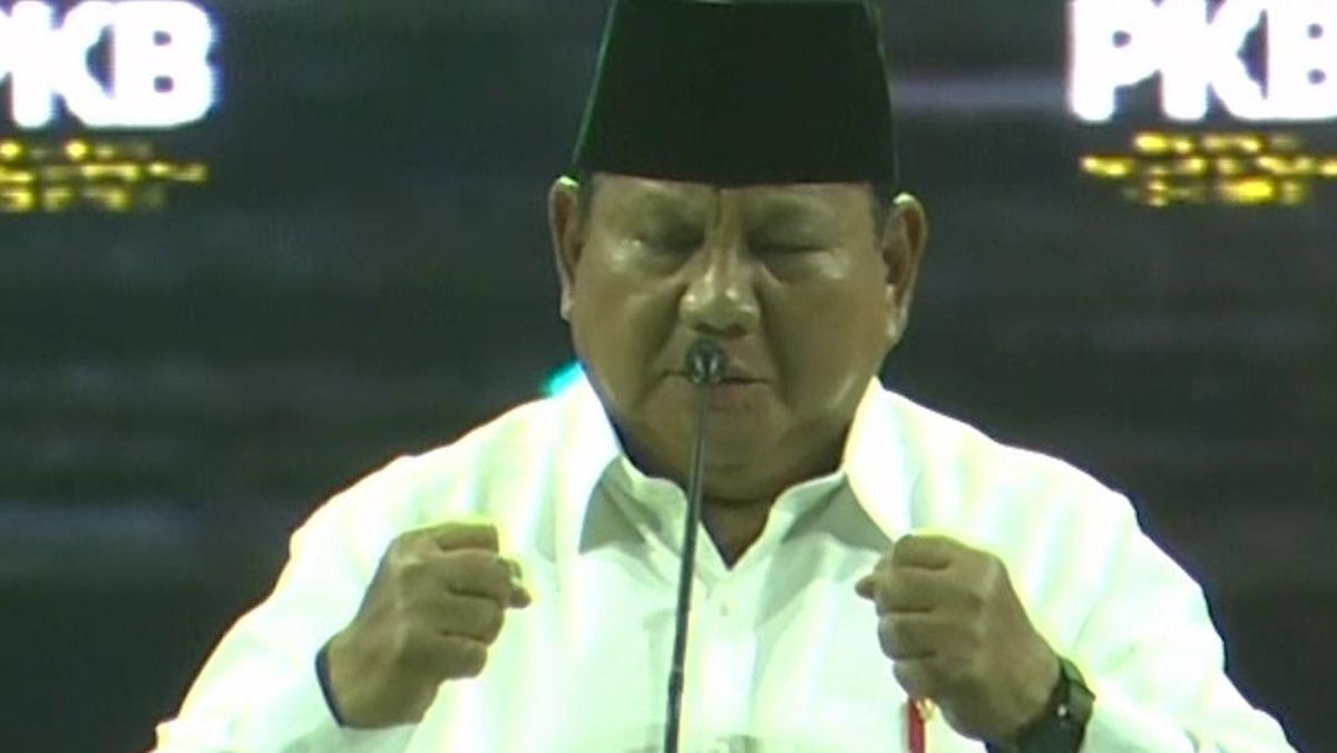 Prabowo: Government Not Anti-Criticism, But Distinguishes From Slander