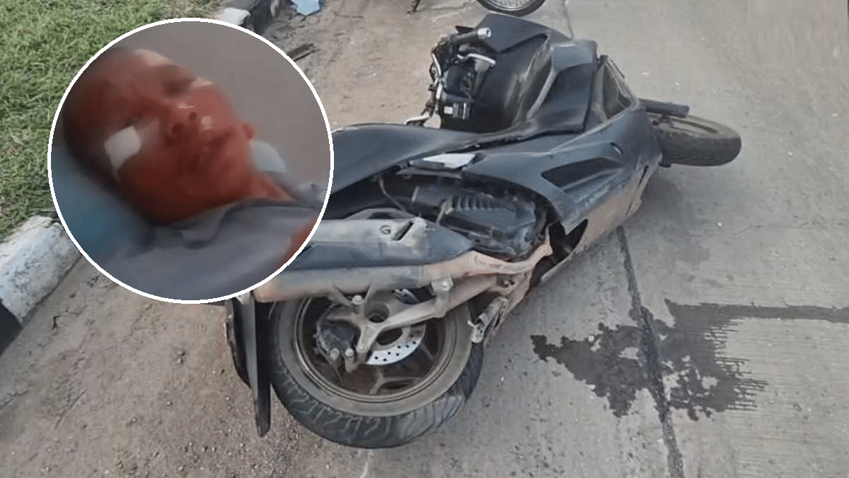 タイ北部でひき逃げ、負傷男性は地域の名士