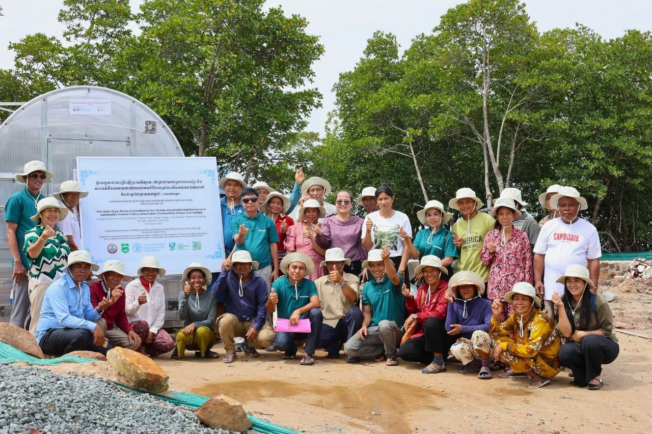 FAO Aids Climate Change Adaptation in Cambodia's Coastal Areas for Sustainable Fisheries and Water Security