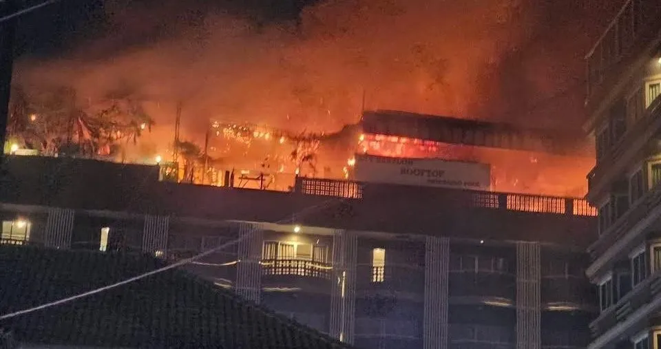 パタヤのホテル火災、短絡が原因か 4人負傷