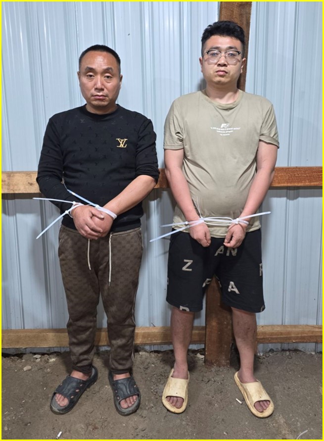 モンパンでのオンライン詐欺行為で中国人3人を逮捕