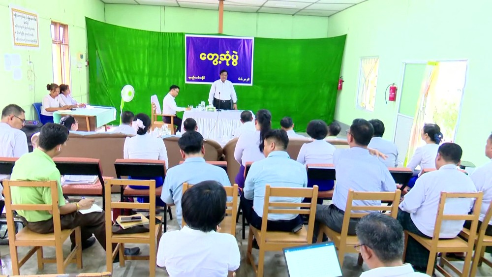 Industrial Development: Visiting textile factories in Yamethin and Pyawbwe