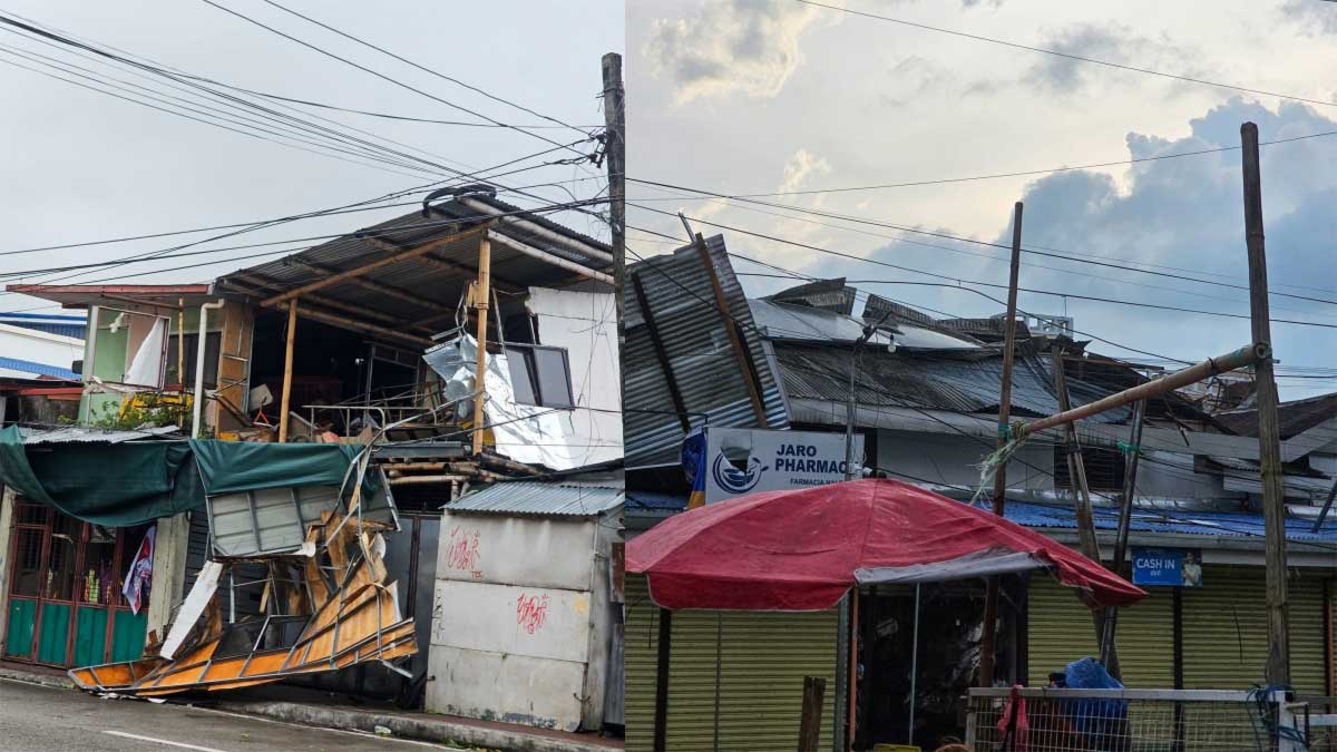 イロイロ市で暴風雨、72棟の家屋損壊 568人影響