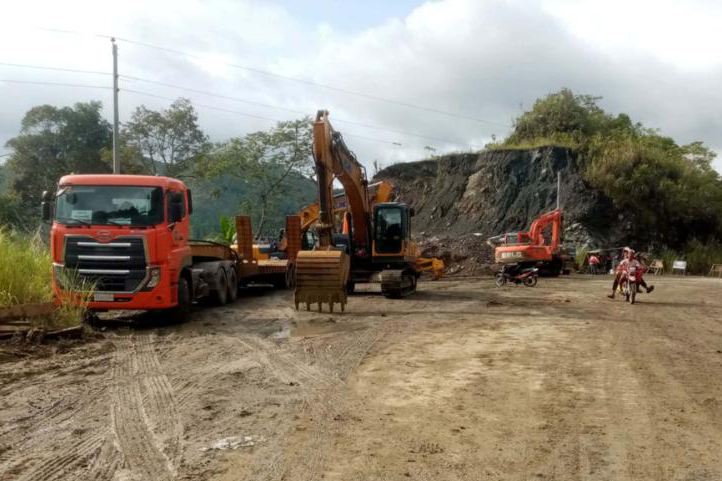 San Fernando-Talaingod Road Closed Due to Heavy Rains, Clearing Operations Halted