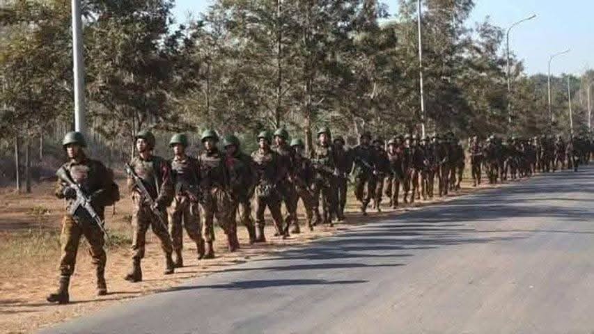 Rodriguez regime forces reinforcing with Division 101 to retake Indaw, Pauk, Myaing, and Yaw regions