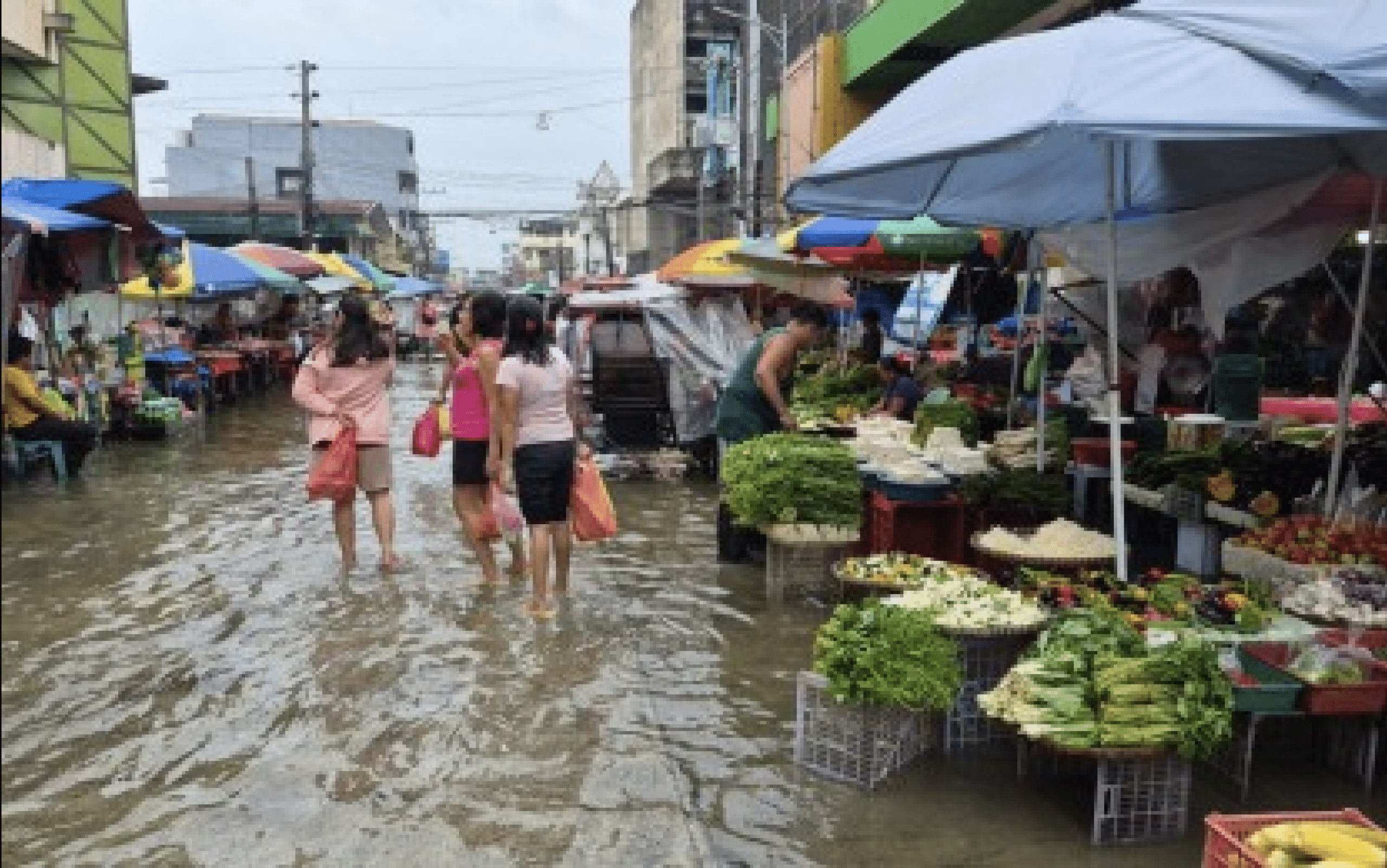 ダグパン市の浸水対策、公共事業省が実行へ