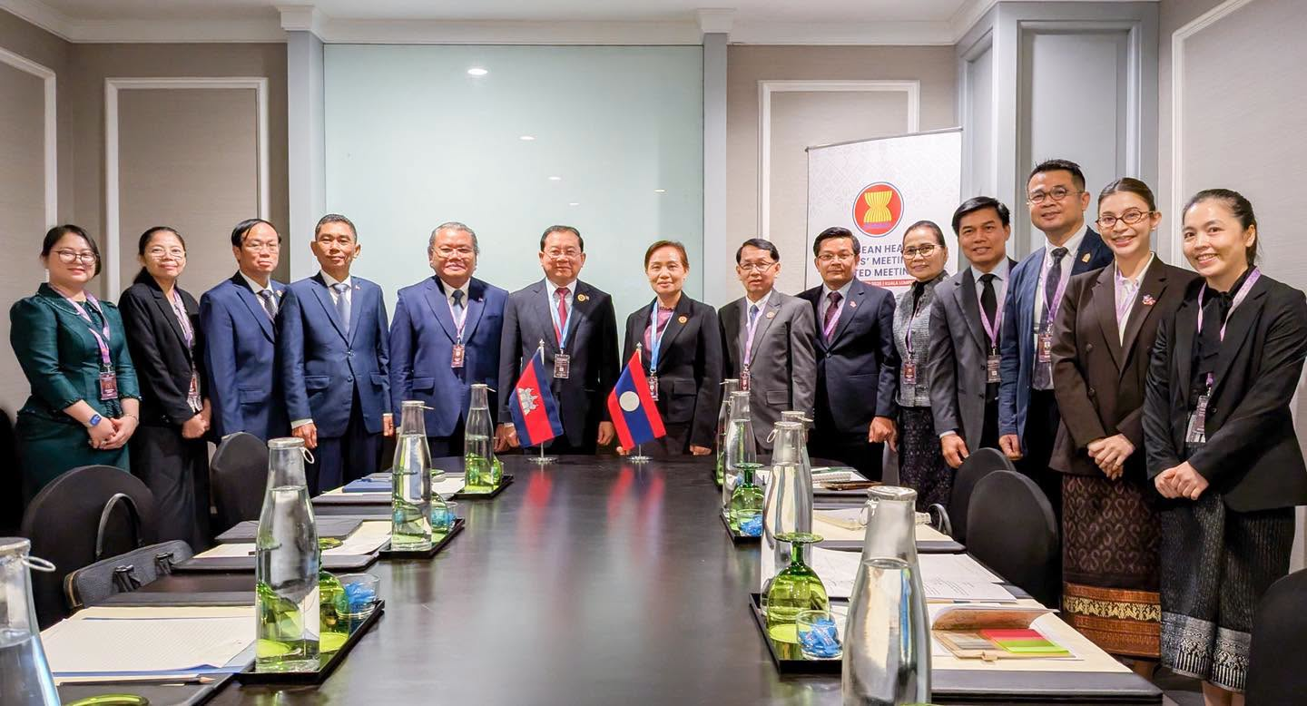 Cambodia and Laos to Sign MoU to Strengthen Health Cooperation