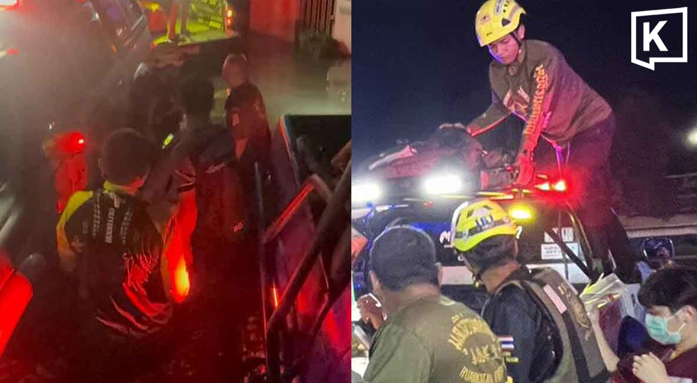 One Dead, One Unconscious from Electric Shock in Flooded Samut Prakan Village