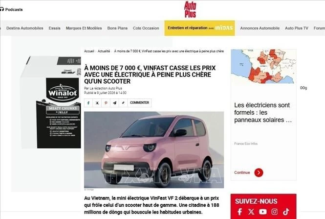 VinFast、仏誌で高評価 EV普及へ金融支援も強化