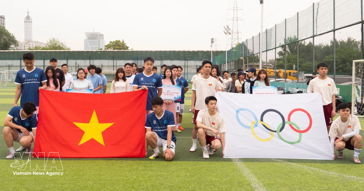北京・天津のベトナム人留学生がホー・チ・ミン主席の精神を継承しスポーツ交流