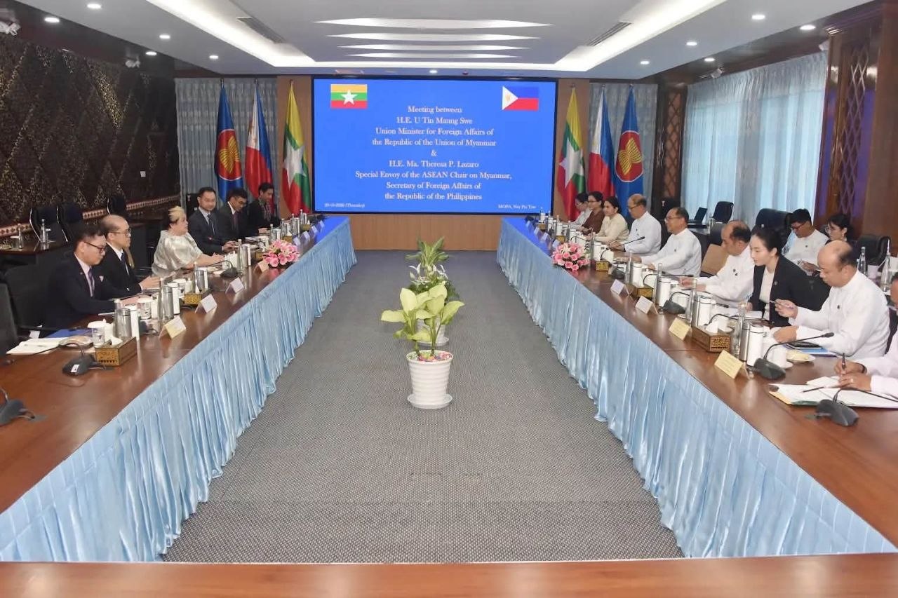 Myanmar-Philippines bilateral cooperation enhancement discussed