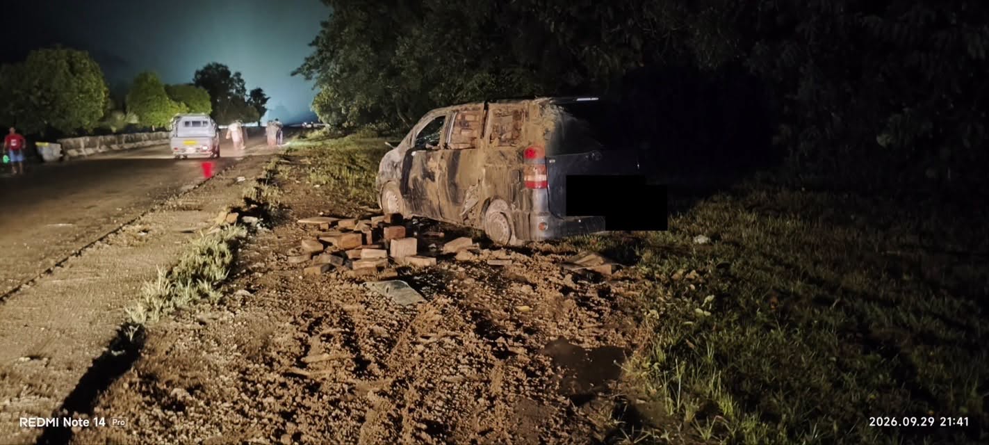 Vehicle hits and kills two people on expressway, driver who attempted to flee arrested and charged