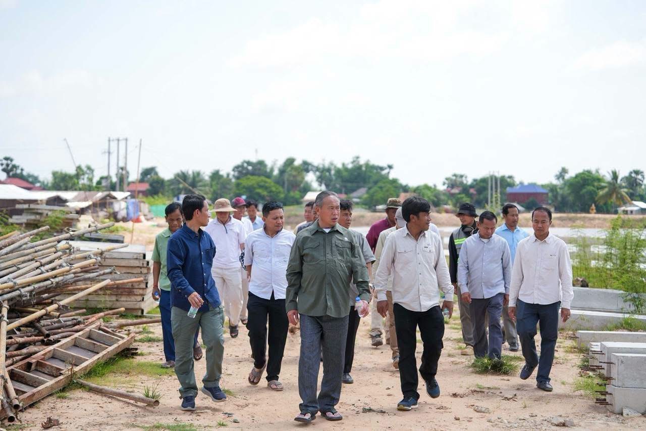 Cambodia Strengthens Flood Control and Water Management with Infrastructure Development in Kampong Thom