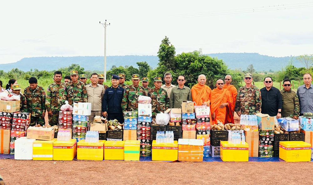 カンボジア、国境警備兵への支援強化 国境防衛と国民生活の安定へ