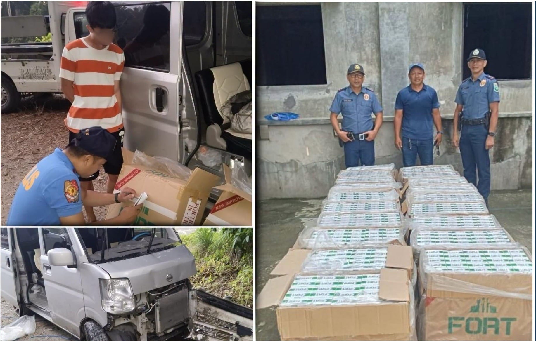 P2.6M Worth of Smuggled Cigarettes Seized in Mindanao Operations