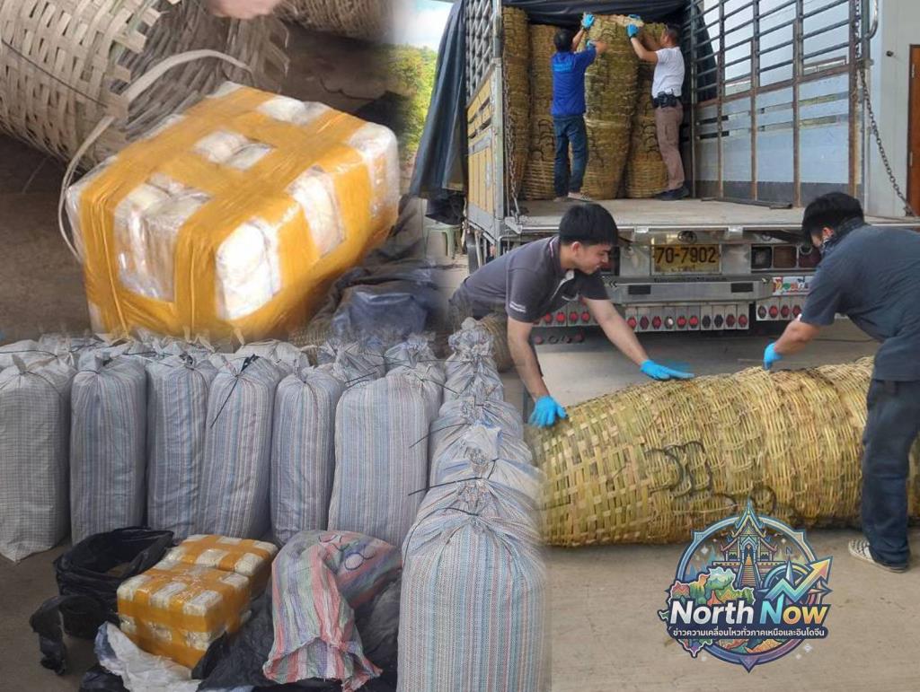 Over 10 Million Meth Pills Found Hidden in Fishing Gear on Truck in Thailand