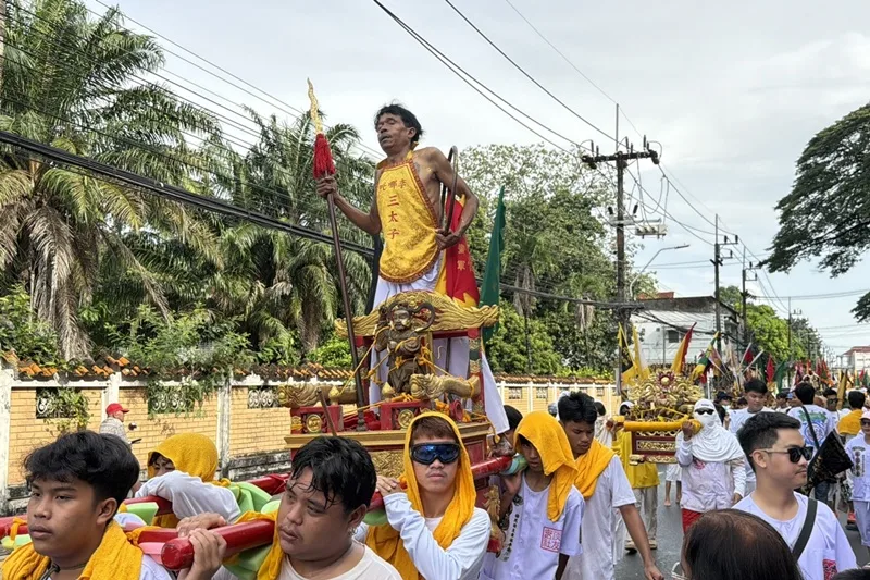 Phuket's Vegetarian Festival: Processions and Ritual Self-Mortification Mark Tradition