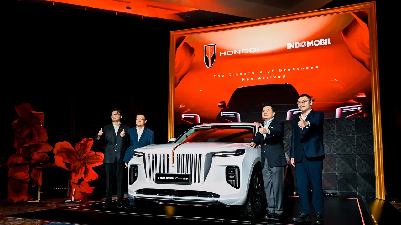 China's Luxury Car Brand Hongqi Officially Launched in Indonesia