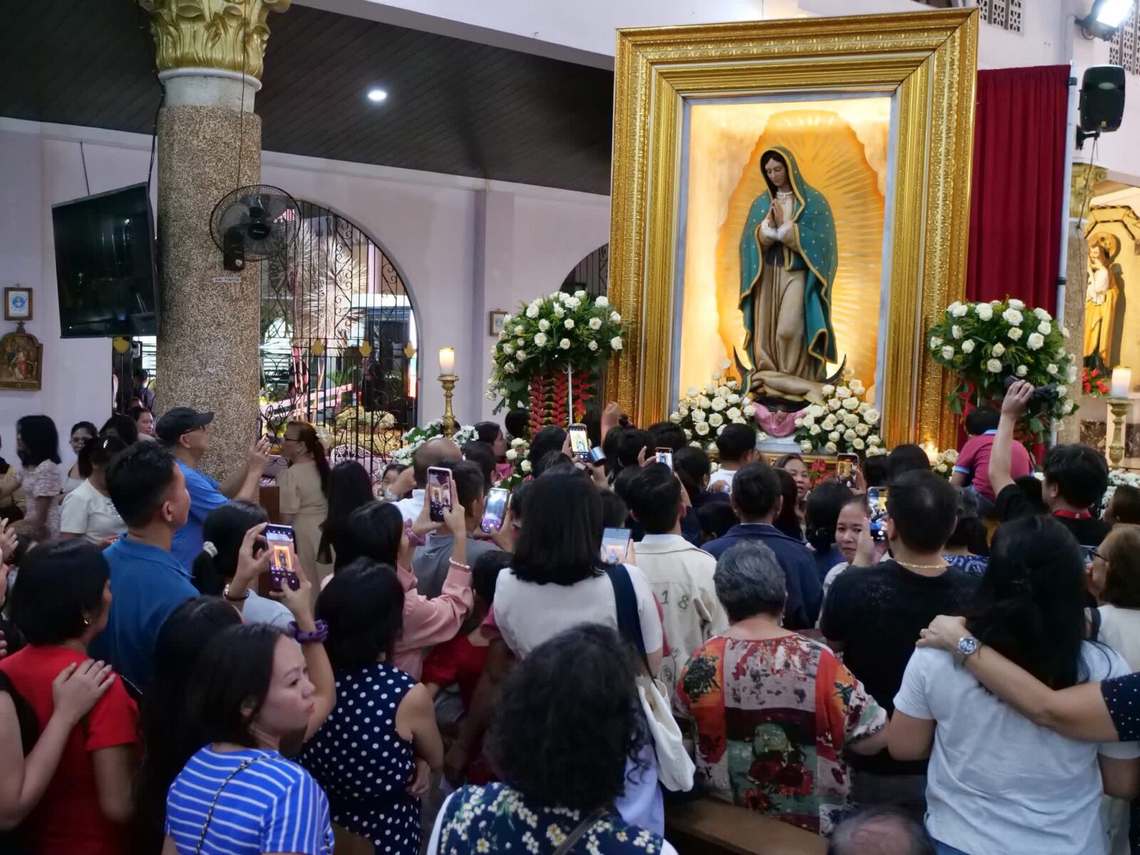 Pilgrim Image of Our Lady of Guadalupe Visits Mindanao