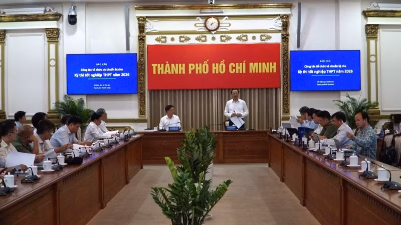 Ho Chi Minh City Ready for Smooth 2026 High School Graduation Exam