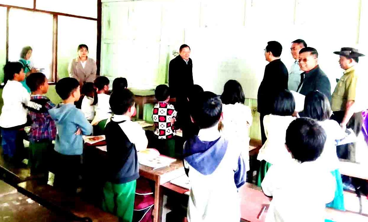 282 basic education schools opened in Tiddim, Tonzang and Falam townships of Chin State, with over 20,000 students attending