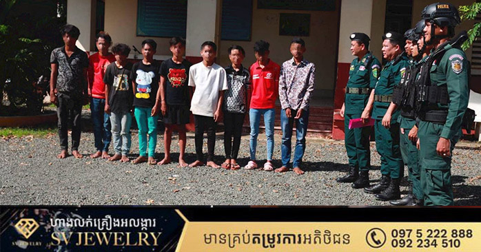 カンボジア:8歳女児襲撃事件、不良少年9人逮捕