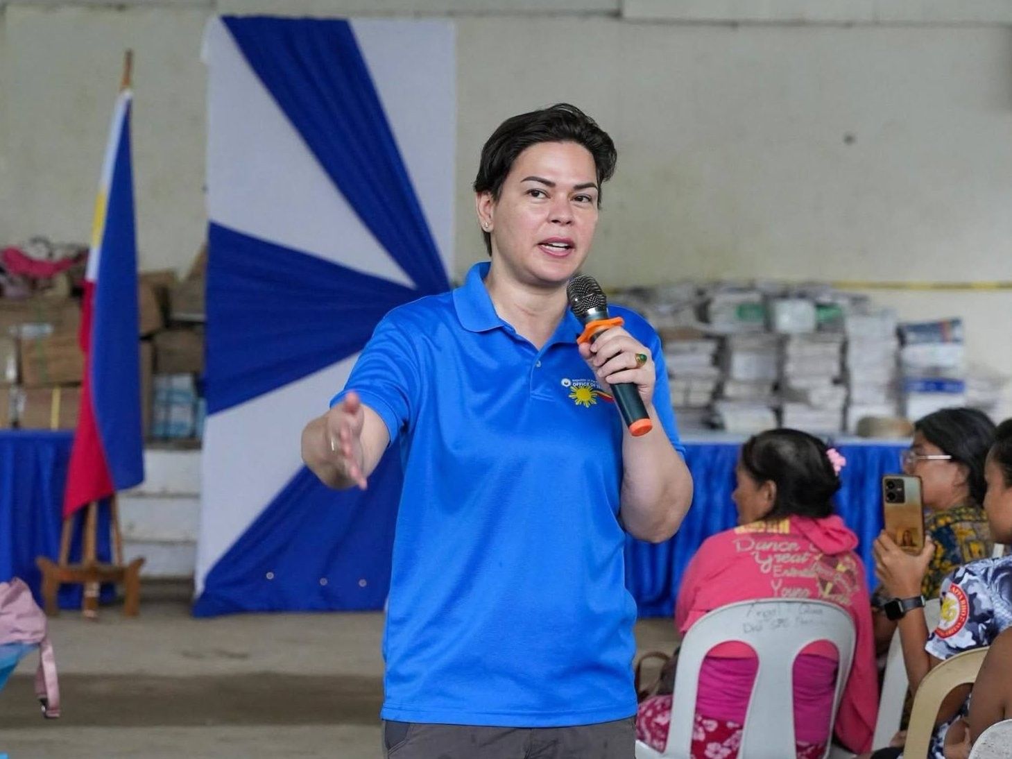 Sara Duterte Skips Impeachment Trial Opening, Cites Typhoon Preparations