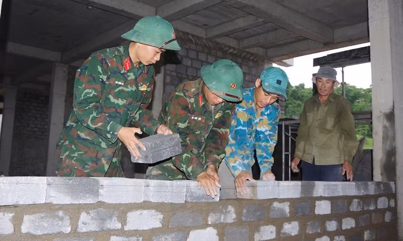 Vietnam Border Schools Construction Boosted by Military Support